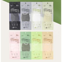 이지브레이스 컬러 KF94 마스크 대형 100매, 딥핑크 100매