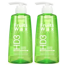 후르츠왁스 에센스 헤어젤 500ml 2개