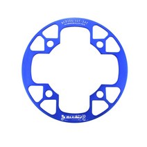 자전거부품104BCD MTB 자전거 체인 휠 보호 커버 플레이트 가드 크랭크 세트 풀 링 프로텍터 사이클링 액, 32-34T blue