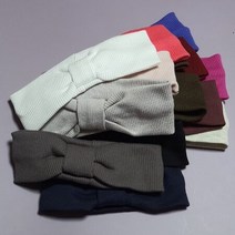 국산 면사 리본 아동용 헤어밴드 5.5 x 16cm