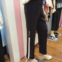 [애플핑크] 깔끔한일자핏봄가을트레이닝바지APP8Q561GSB 산본뉴코아