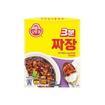 오뚜기 일품요리 3분짜장 자취 혼밥 도시락 간편한식사 대용량 식자재 200g, 1개