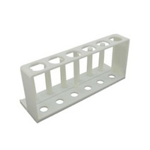 실험실 플라스틱 시험관대 6구 세트 연구 대학교 꽂이