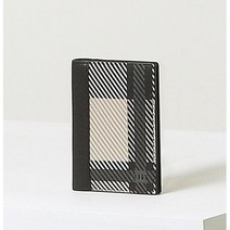 닥스 JUBILEE 체크 가죽 카드지갑
