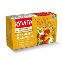 미국직구 RYVITA 참깨 호밀 크리스피브레드 125GR, 상세참조, 수량