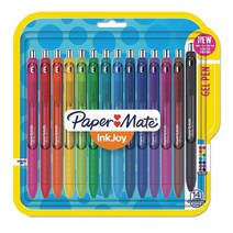 페이퍼 메이트 잉크조이 펜 14개색 미디움포인트 Paper Mate InkJoy Pens Medium Point Assorted 14 Count