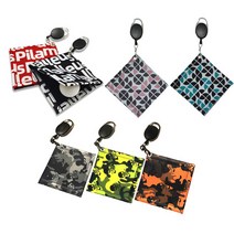 (포워드테크) 해골 골프공/ 타올 3가지종류 볼타올/ GOLF /골프공 수건 클리너 릴타올/ 3가지칼라 골프용품 /골프볼 BALL /릴와이어 휴대용 필드수건, A타입, 오렌지