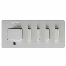 텀블러스위치 전기자재 전원스위치 욕실 인테리어 방, 단품