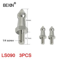 BEXIN삼각대 발 스파이크 교체 모노 포드 나사 보관 거치대 스탠드 앞바퀴 뒷바퀴 고정 Bogen Manfrotto Gitzo Benro RRS 삼각대용 악세사리, [06] LS090  3PC