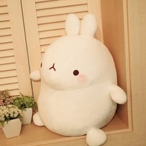 기타 바보사랑[엔토이]몰랑이 화이트 인형 (소형)