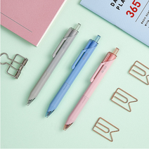 모나미 FX153볼펜 0.5mm 3개입 블랙+블루+레드, 0.5mm(블랙+블루+레드)