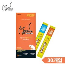 면역력UP 냥이 닭가슴N가다랑어 츄르30개 통살 3개월