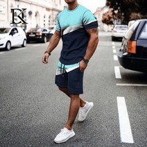 미니트레일러 미니카고트레일러 캠핑 트롤리 웨건 남자 2 피스 세트 의류 아카츠키 레드 클라우드 3D 프린, 05 XL, 15 TS1466