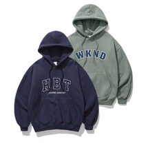 JEMUT [패키지] 하비스트 오버핏 기모 후드 OYHD2393 + 코드 OYHD2378 [Pack에이지] Hobbyist Overfit Napping Hood Code