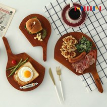 한샘 마이쿡 러브홈 우드 도마 플레이트 혼족 신혼부부 집들이 선물세트 마호가니 원목 항균, 중