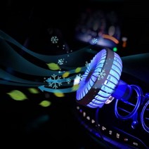 차량용선풍기 선풍기 LED 무드램프 USB 3단 송풍구형 차량선풍기 차량용미니선풍기 클립형선풍기 자동차선풍기 선풍기 스탠드선풍기 차량용선풍기, 블랙, 블랙