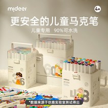 터치 마커펜 애니메이터용 미술 초등 드로잉펜 웹툰, 조합 1: 수성 더블 헤드 36색+백지그림책