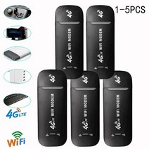 lte 라우터 와이파이 유무선 공유기 5g 무선 4G LTE USB 150Mbps 휴대용 모바일 광대역 모뎀 스틱 SIM 카드 네트워크 어댑터 1-5 개, [02] 2Pcs, [02] Black