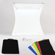 VDO483243 NJ (히트템) 듀얼LED 미니스튜디오 포토박스 30cm/40cm형, 30cm형