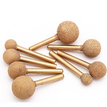 6mm 생크 다이아몬드 진공 브레이징 볼 그라인딩 헤드 옥 돌 조각, 01 46_02 14mm