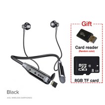 무선 헤드셋 노이즈캔슬링 마이크세트 개이밍 블루투스마이크 이어폰 Eardeco 100, a12l-블랙