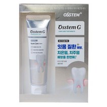 오스템 G 잇몸케어 치약 120g x 2개