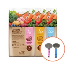 동동이네 고양이네 사료 anf 6프리 플러스 캣 키튼 어덜트 웨이트케어 1.8kg 체중관리 유기농 건식사료 기호성 좋은 전연령 고양이 사료 모음 선택(사은품증정), 원터치 브러쉬 색상랜덤(장모용)