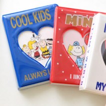 64장 수납가능 미니 포켓 사진앨범 연예인사진 수집책 바인더 포토카드 정리앨범, 1콜렉트북2단-쿨키드