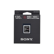 SONY 소니 XQD 메모리 카드 120GB QD-G120F, 120GB_Single