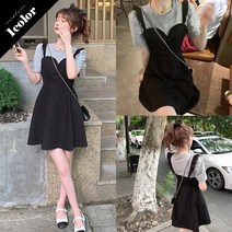 코코블랑 크림 뷔스티에 레이어링원피스