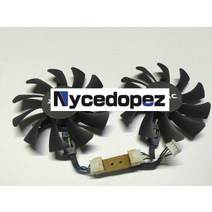 [해외] Zotac geforce gtx 970 4 gb 그래픽 카드 냉각 팬 ga81s2u 4 선 온도 조절 가능, 상세내용표시