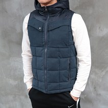 콘피아르 투포켓후드패딩조끼