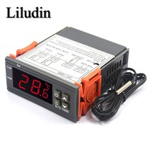 센서 12V 24V dc 인큐베이터 온도 조절기 STC-1000 컨트롤러, 01 DC-12V