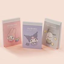 [산리오] 캐릭터 떡메모지 80매 6종, 시나모롤 + 포차코