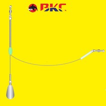 다사가 BKC 백경 BK-1233 갈치 텐빈 채비 속공 편대 지깅 L형 천칭 3개입, 3개