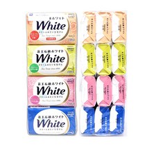 카오 화이트 비누 화장비누, 130g, 12개입