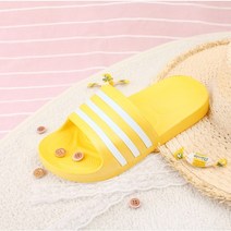 선업 EVA 튜닝 삼선 슬리퍼 옐로우(yellow 노랑) 학생 학교 삼디 삼디다스 교내 사무실 가벼운 푹신한 실내화