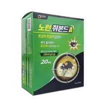 노런 쥐본드A 20매입 / 초강력쥐잡이 / 쥐덫 / 쥐끈끈이, 1개, 20개입
