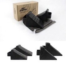 현대4.5톤트럭고임목 타이어스토퍼 밀림보호 2P세트 경사보호 사이즈별, 대형(2.5t이상 화물차용)