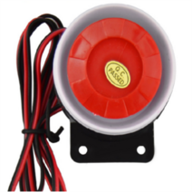 120dB 도난 방지 스피커 부저 유선 미니 사이렌 홈 보안 사운드 경보 시스템 DC12v 24v AC110V 220V, 04 AC220