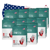 순수 남극 크릴오일 58 100% 선상가공 1000mgx30캡슐 / 미국 /FDA 인증원료제품, 30캡슐x10개