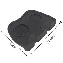 커피필터 핸드드립 여과지브레빌 용 바텀리스 커피 핸들 포터필터 58mm Bes900 920 XLbes980 XL 머신 메, 13 Plastic mat