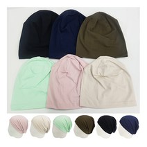 캡틴모자 기본 순면비니 기본비니 항암모자 수면모자 중년모자