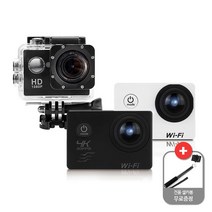 S2J A-3 PRO 4K 와이파이 스포츠 액션캠, A3 프로 액션캠 블랙+64GB