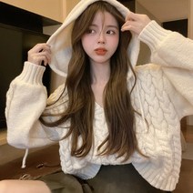 대박난박양 후드 스웨터