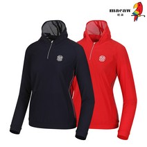 [마코 SALE] (여성)메쉬반집업후드티셔츠_MKW1TH62
