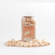 다옴펫 신장 장 기능개선 강아지 동결건조간식 닭고기 트릿 호박큐브 고양이동결건조간식, 1개