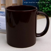 키친필 일자-올브라운 (x 45개 묶음) 머그잔 브라운머그 머그컵, 선택1:본상품선택, 단품
