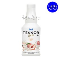 매일유업 테너베이스 복숭아 1.2kg / 과일농축액 / 스무디 / 에이드 / 카페재료 / 천지농산