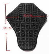 오토바이 갑옷 CE 재킷 삽입 등 보호대 두꺼운 고탄성 라이더 등 척추 보호 패드, 09 CE Back Pads